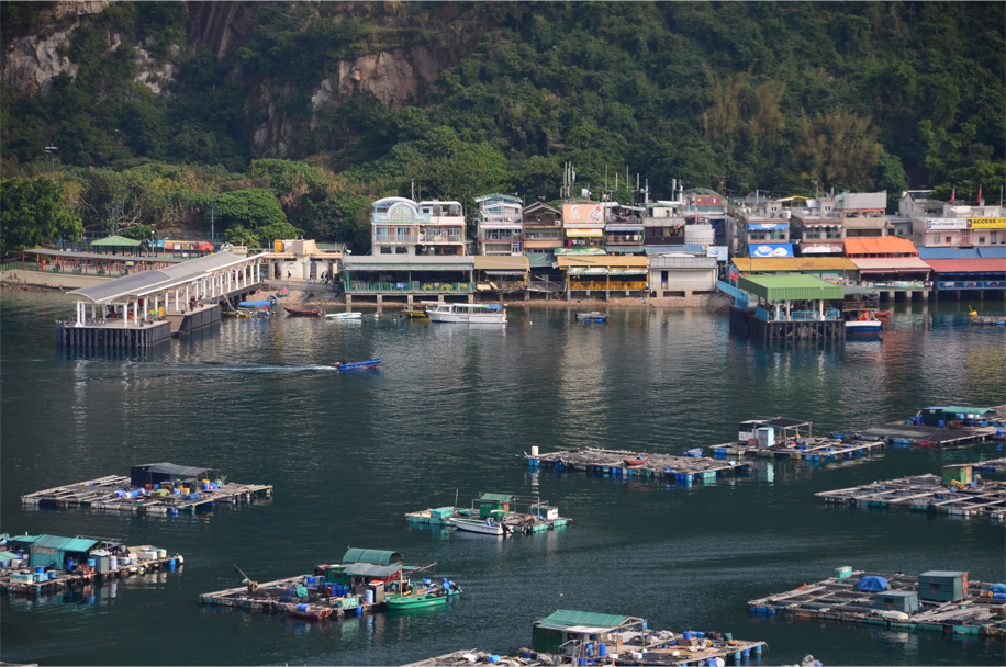 Fish farms and restaurants, Sok Kwu Wan